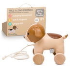 Pull Along Friends - Dog - Toy with Wheels