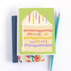 Make a Wish Birthday Cake Card