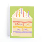 Make a Wish Birthday Cake Card
