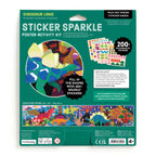 Dinosaur Land Sticker Sparkle Poster Activity Kit