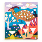 Dinosaur Land Sticker Sparkle Poster Activity Kit