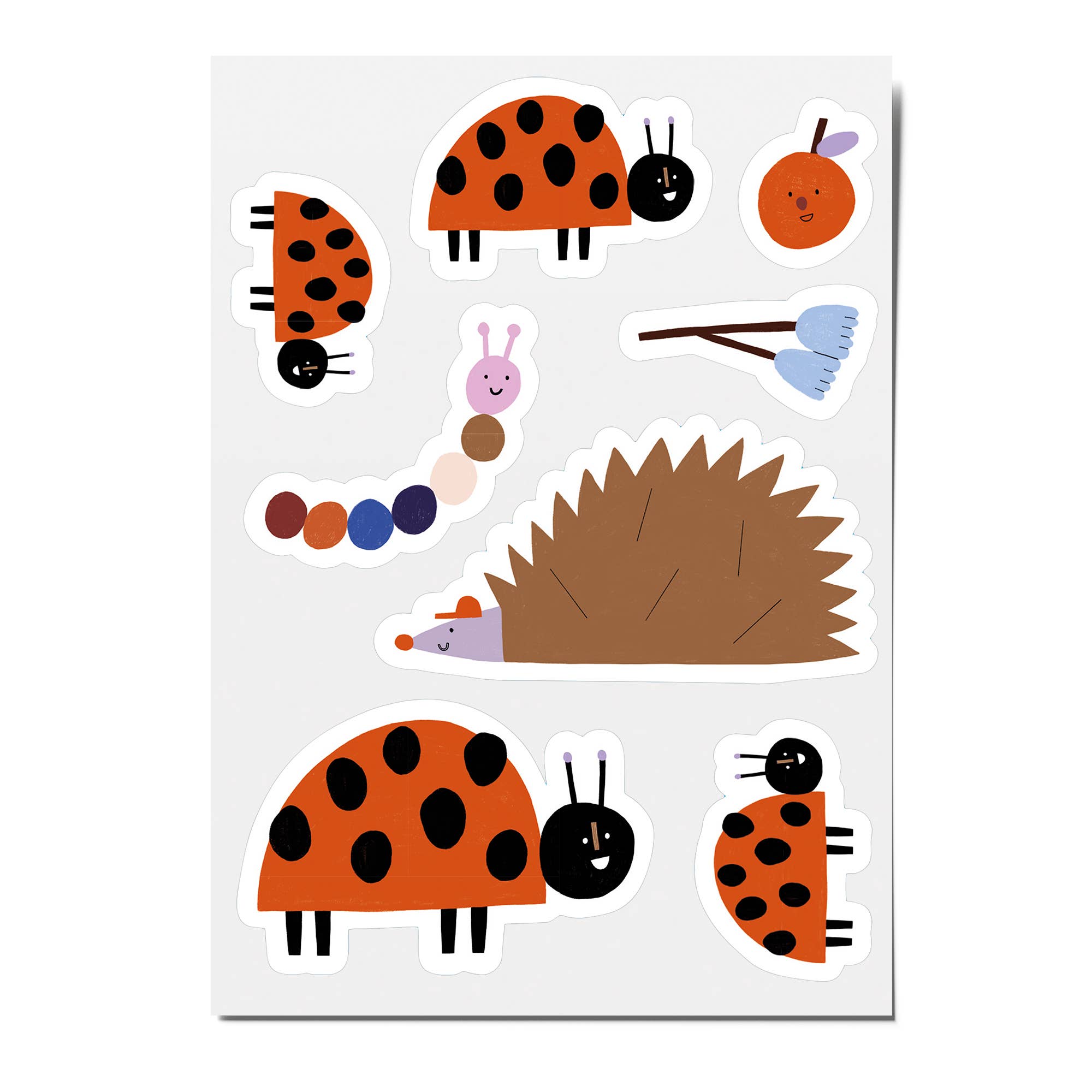 Ladybug Reflective Stickers