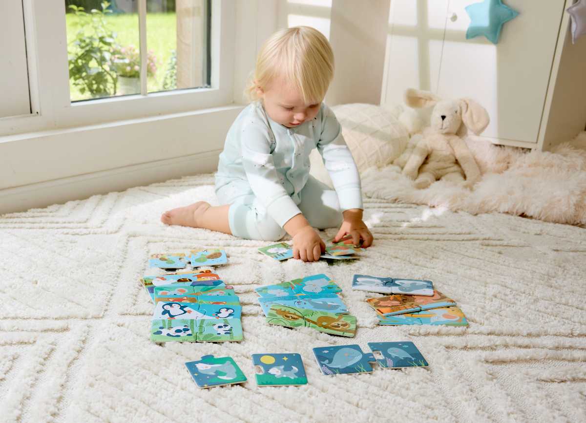 Animal Family Pairing Puzzles