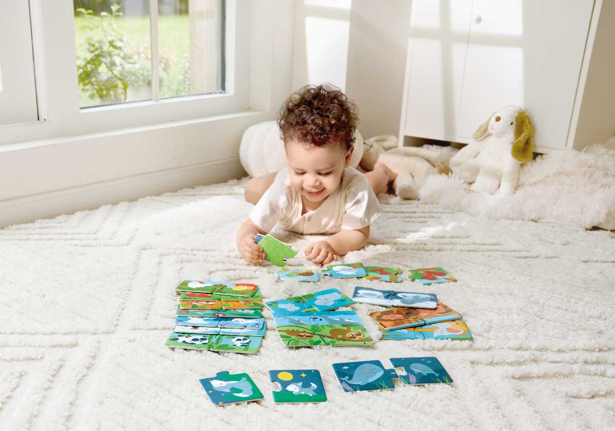 Animal Family Pairing Puzzles