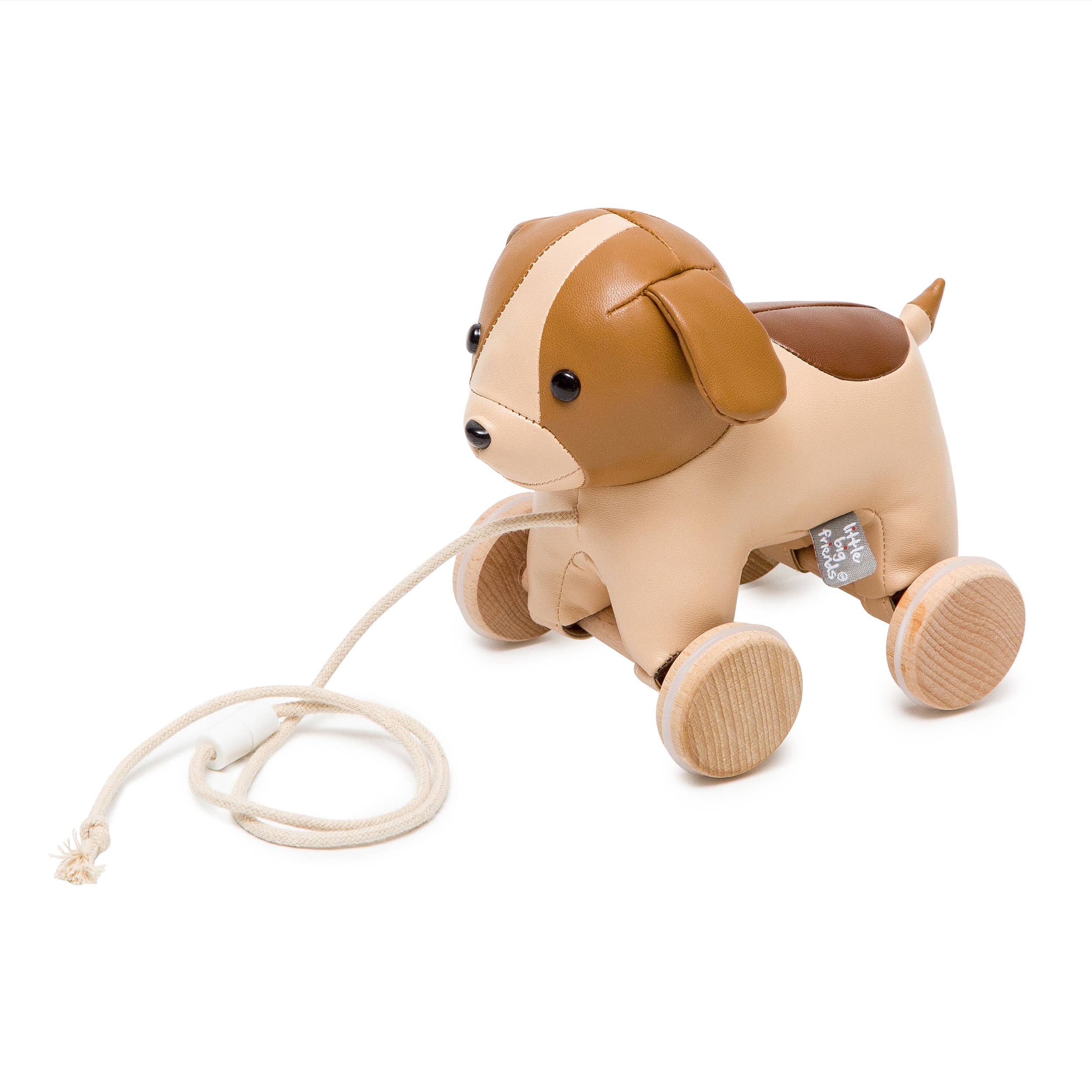 Pull Along Friends - Dog - Toy with Wheels