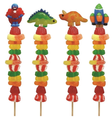 Adventure Gummy Mix Candy Kabobs