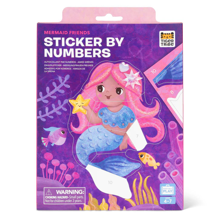 Sticker By Numbers - Mermaid Friends
