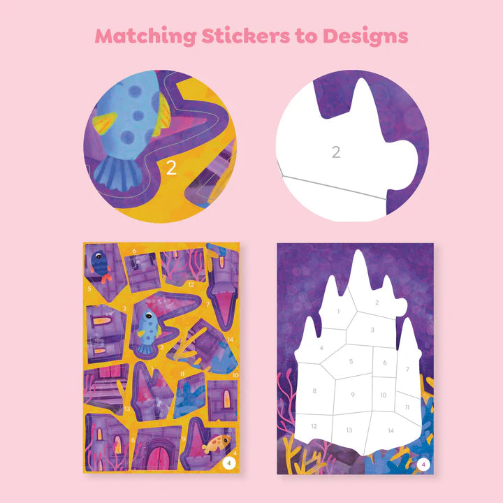 Sticker By Numbers - Mermaid Friends