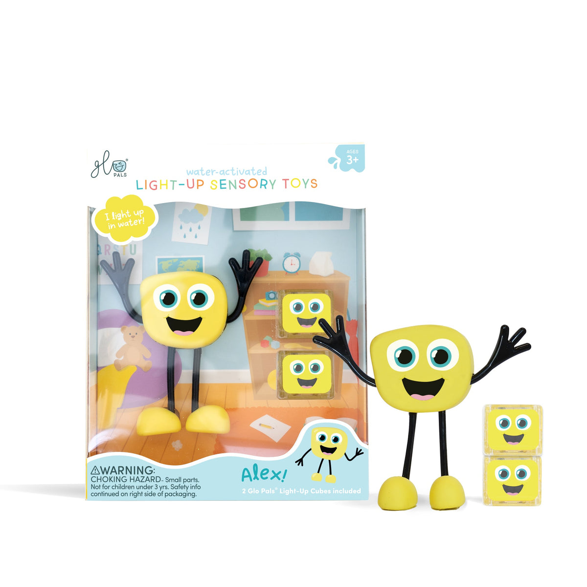 Glo Pals Alex Light-Up Character - Yellow