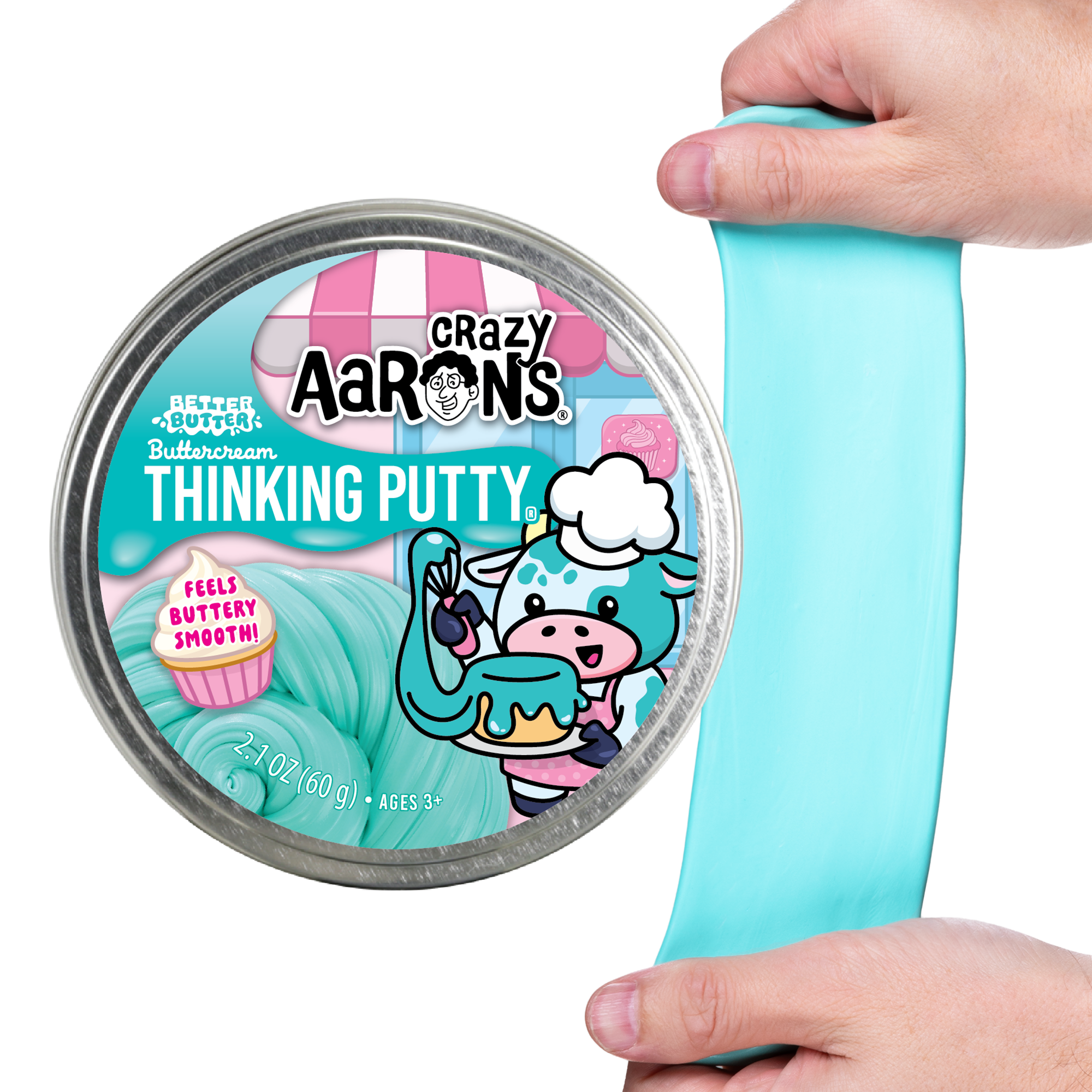Crazy Aaron's Better Butter Buttercream Thinking Putty tin