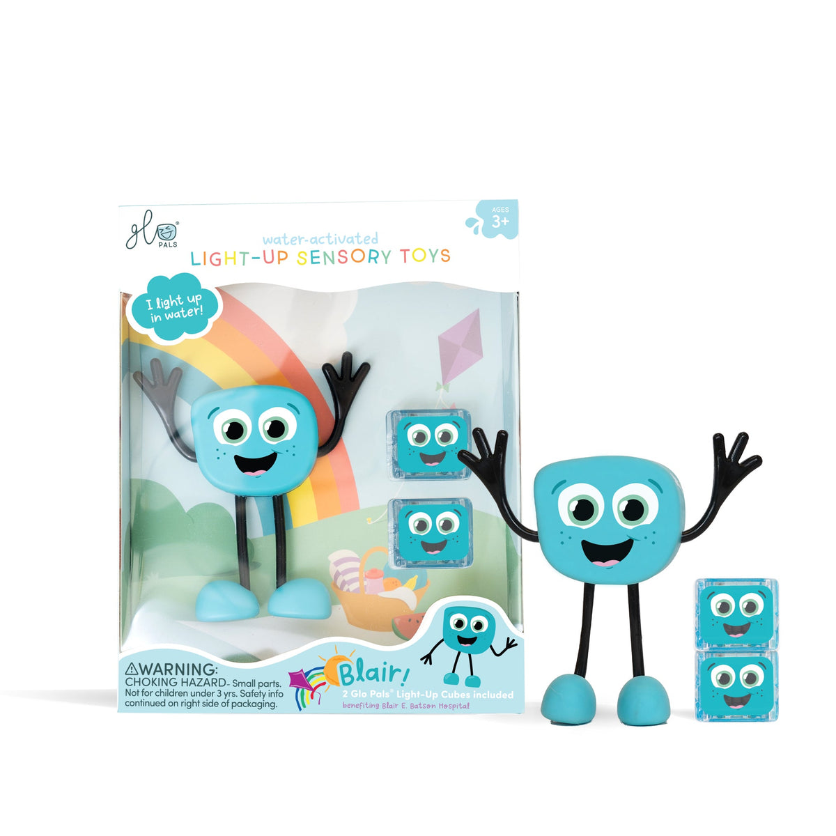Glo Pals Blair Light-Up Character - Blue