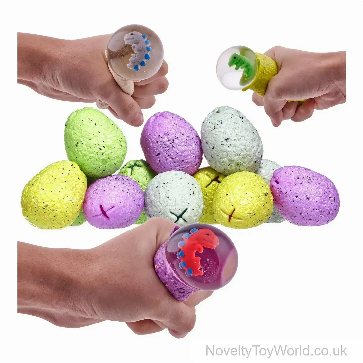 Dinosaur Squeeze and Reveal Eggs