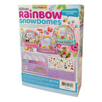 Glitter Rainbow Snow Domes