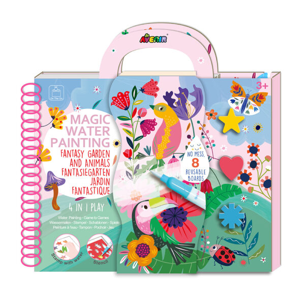 Magical Water Painting - Garden Animals