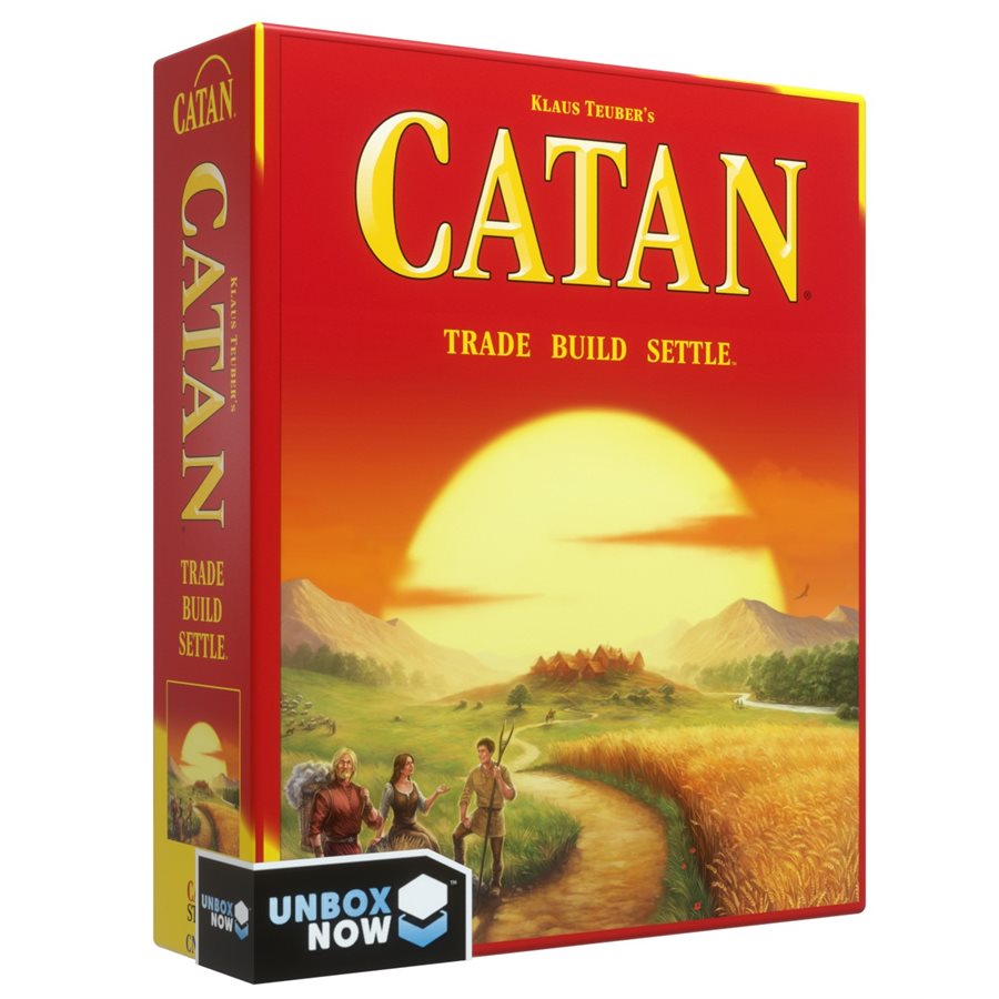 CATAN Board Game (EN) – Classic Strategy Game for 3-4 Players