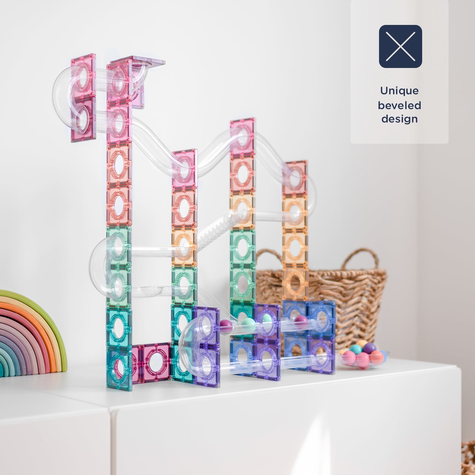 Pastel Ball Run Pack, 106 Pieces