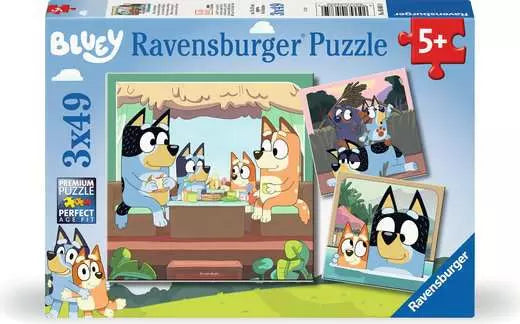 Bluey Adventure 3x49 pc Puzzles