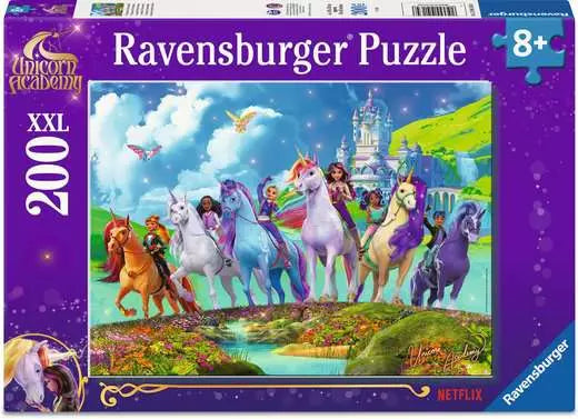 Unicorn Academy 200 Pc XXL Puzzle