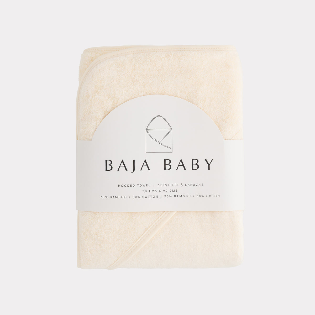 Bamboo Cotton Hooded Towel