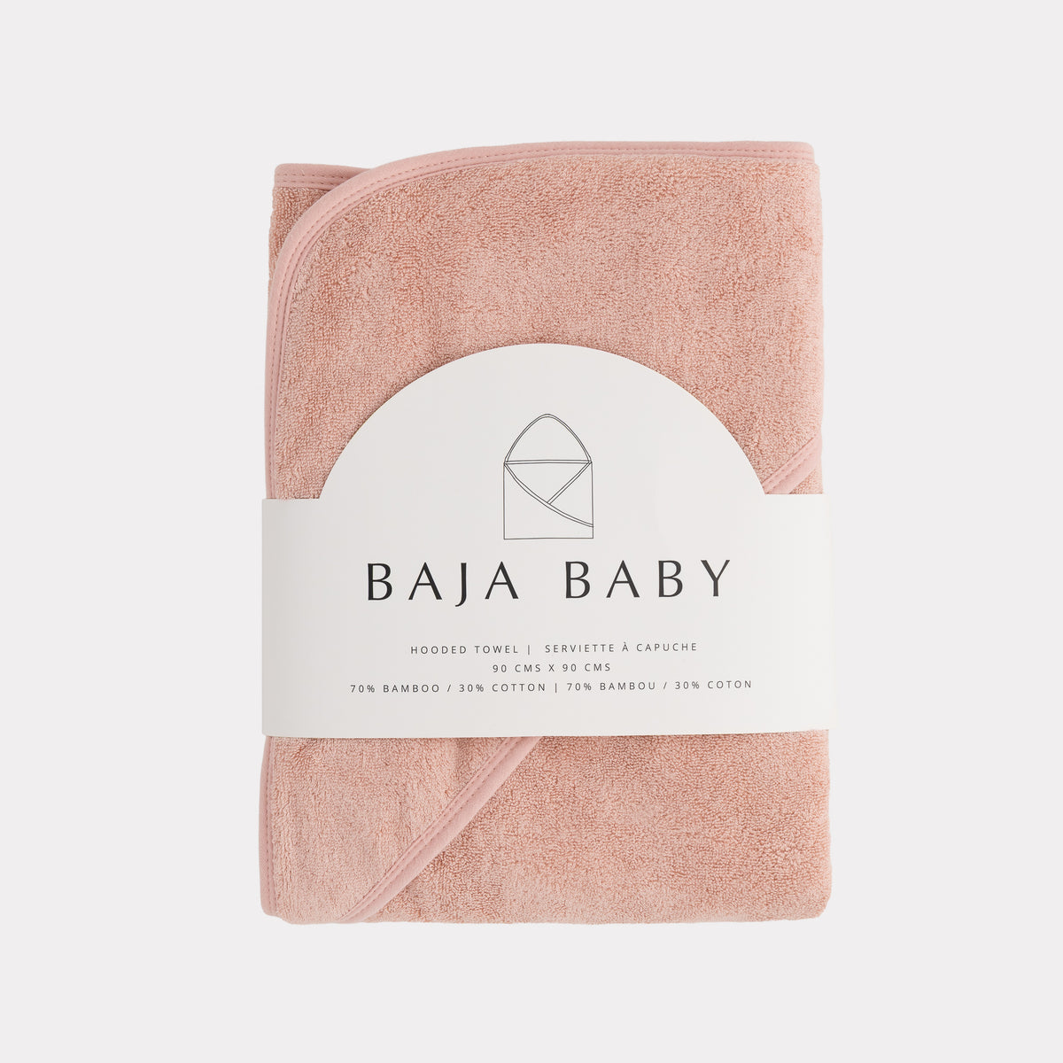 Bamboo Cotton Hooded Towel
