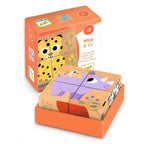 4 Wooden Cubes / Wild & Co