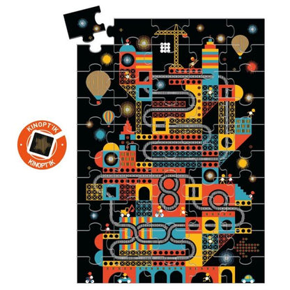 Twisty Puzzles / The Lively City / 100 Pcs