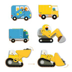 Giant Puzzle / Construction Site - 12Pcs + 5Pcs
