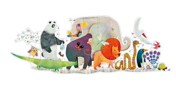 Giant Puzzle / Animal Parade / 36 Pcs