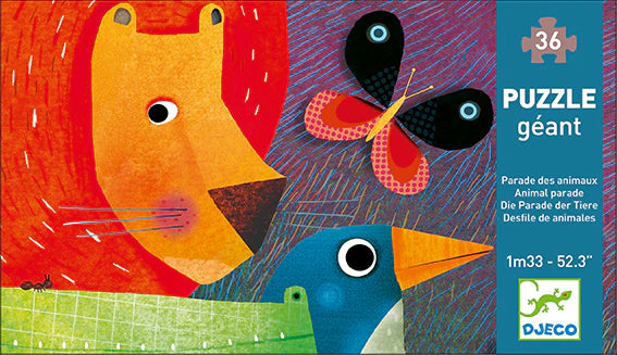Giant Puzzle / Animal Parade / 36 Pcs