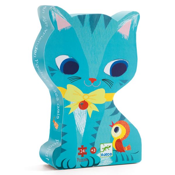 Silhouette Puzzle / Pachat And His Friends / 24 Pcs