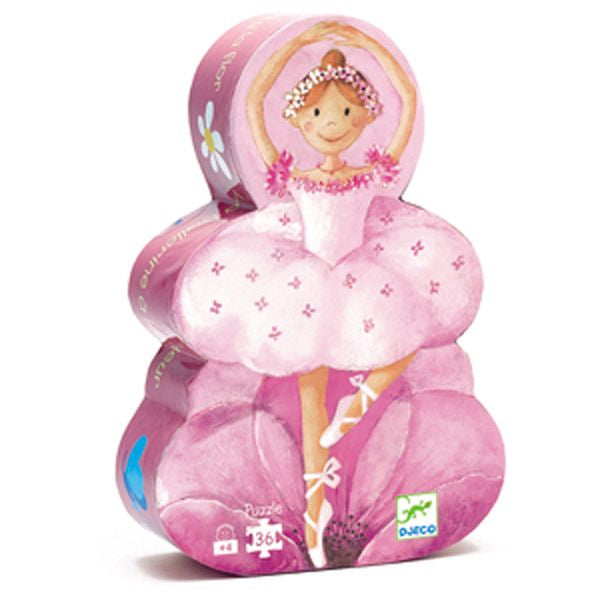 Silhouette Puzzle / Ballerina / 36 Pcs