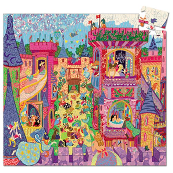 Silhouette Puzzle / Fairy castle / 54 pcs