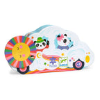 Silhouette Puzzle / Cloud Car - 16 Pcs