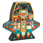 Silhouette Puzzle / Space Station / 54 Pcs
