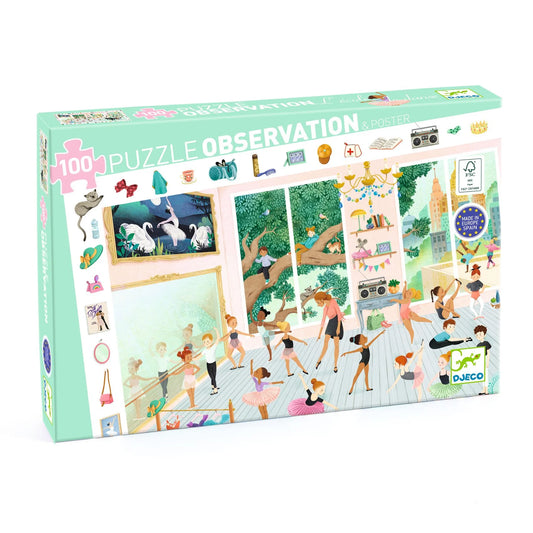 Observation Puzzle / The Dance School - 100 Pcs