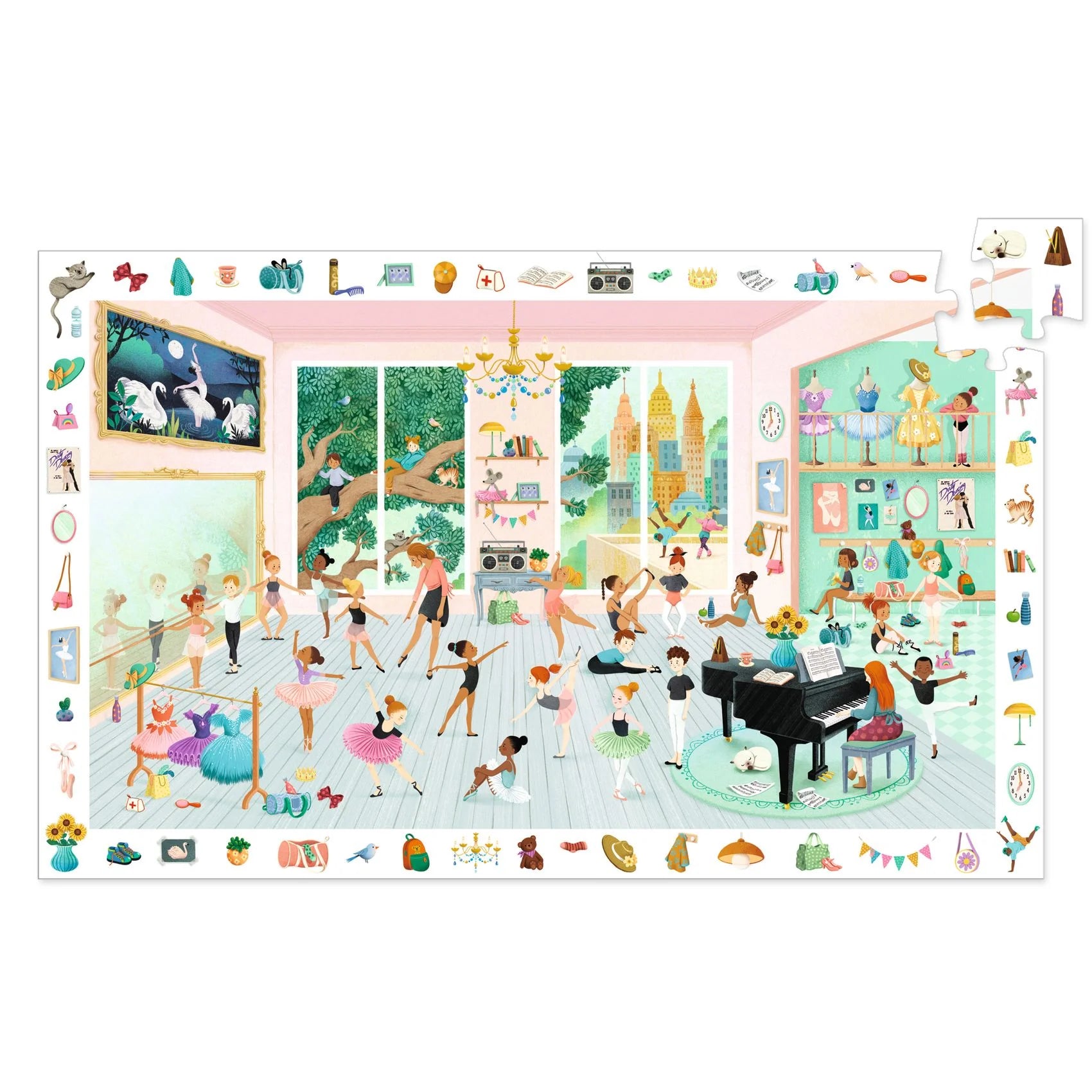 Observation Puzzle / The Dance School - 100 Pcs
