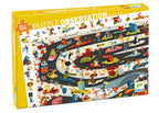 Observation Puzzle / Car Rally / 54 Pcs
