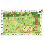 Observation Puzzle / Little Friends' Garden / 35 Pcs