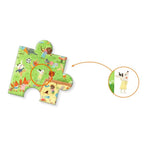 Observation Puzzle / Little Friends' Garden / 35 Pcs