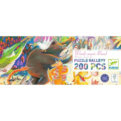Gallery Puzzle / Woods Music Band - 200 Pcs