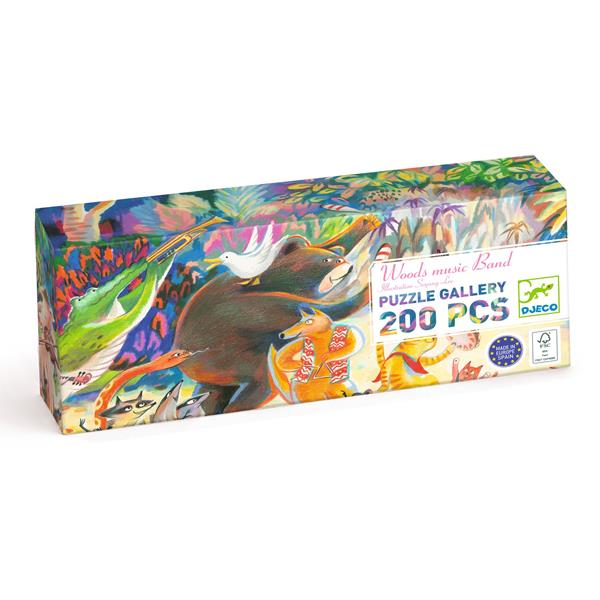 Gallery Puzzle / Woods Music Band - 200 Pcs
