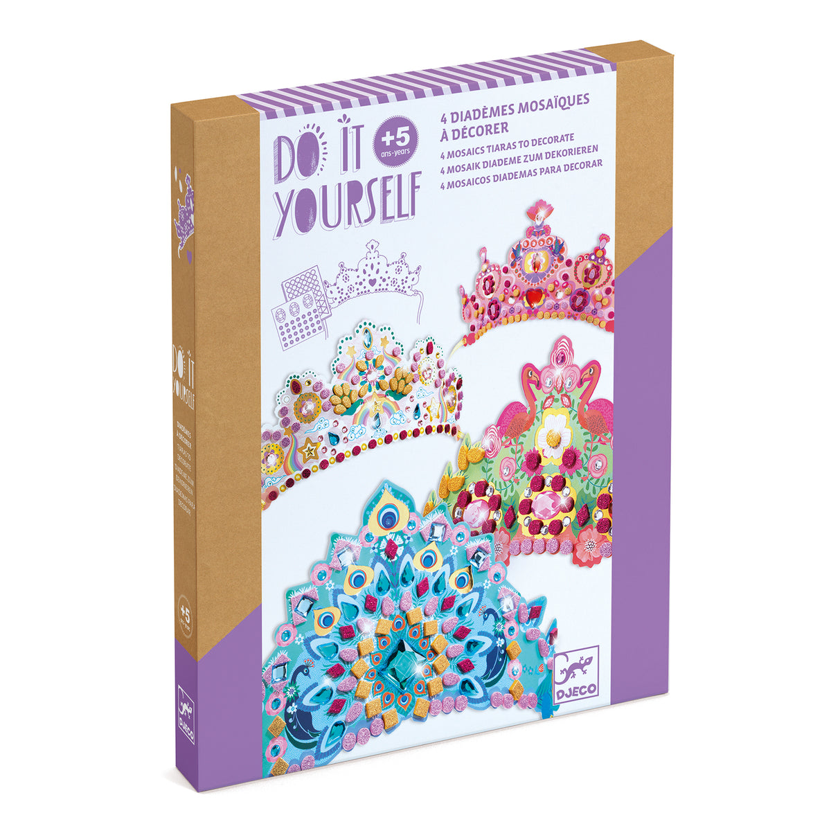 DIY / Mosaic Tiaras / Like a Princess