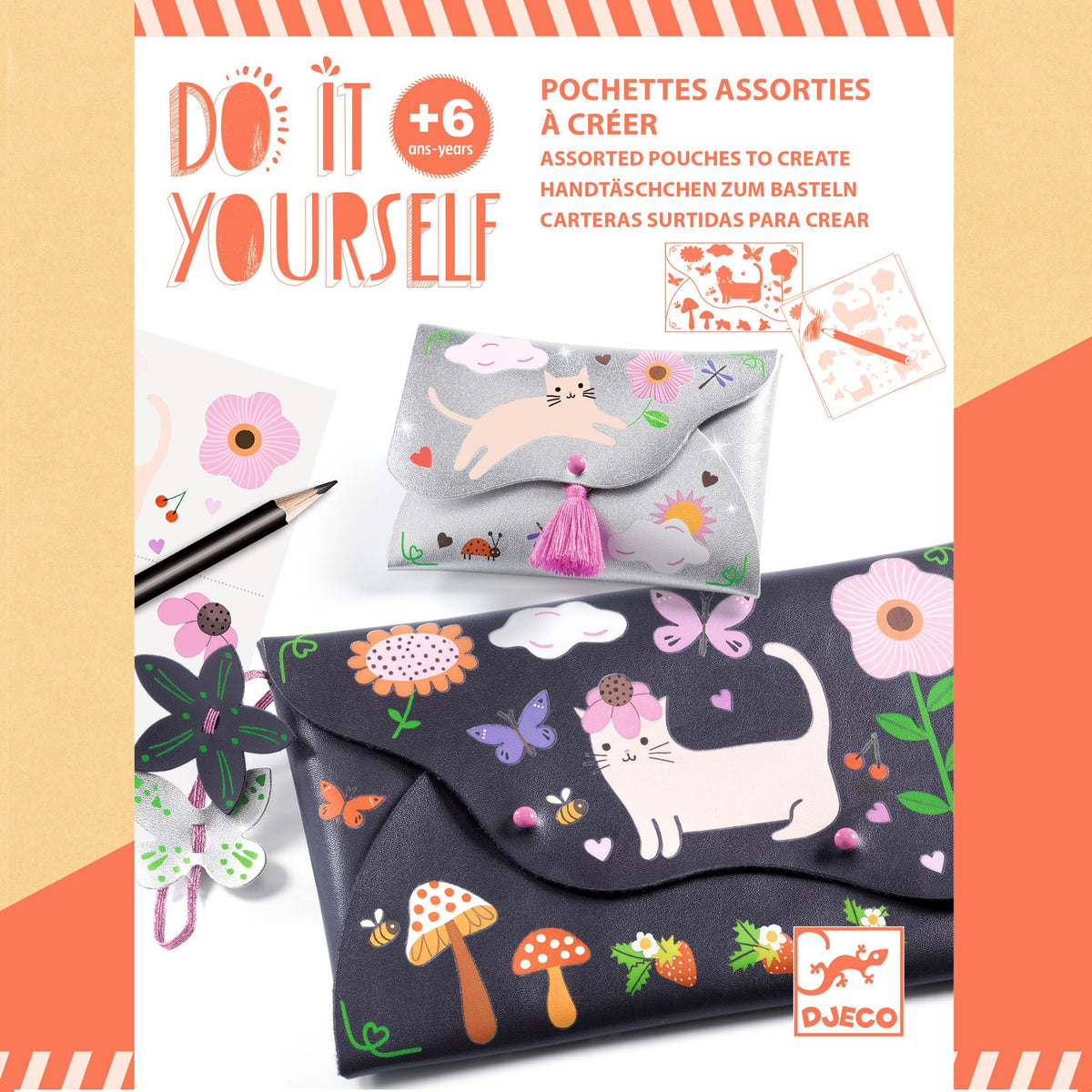 DIY / Pouches to Create: Joyful Friends