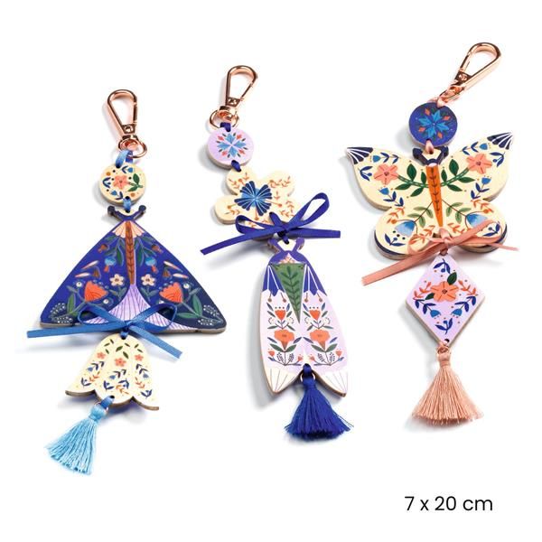 DIY / Butterflies : bag charms