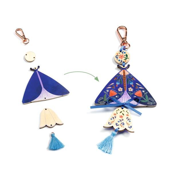 DIY / Butterflies : bag charms