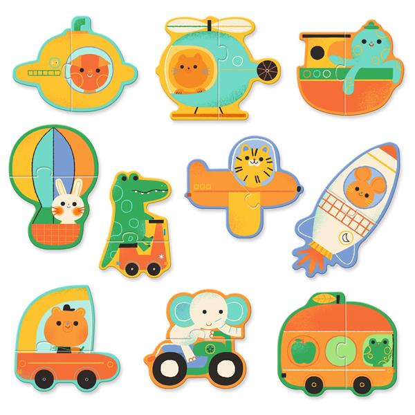 Puzzle Duo / Vehicles