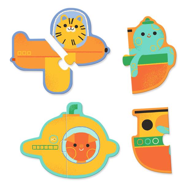 Puzzle Duo / Vehicles