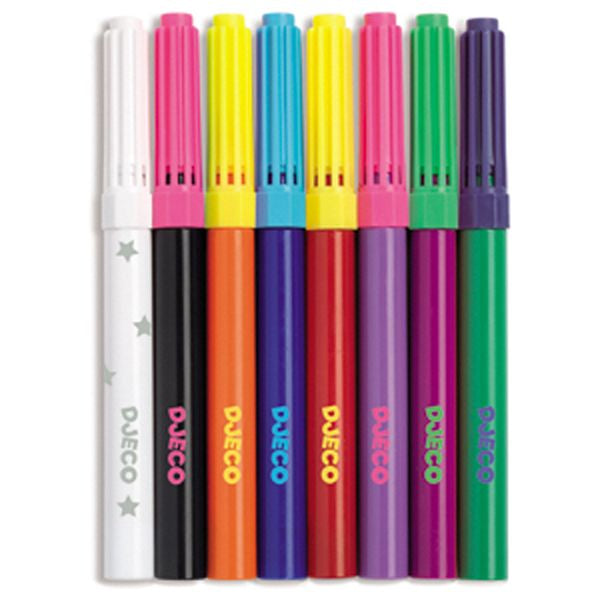 10 Magic Felt-Tips Markers