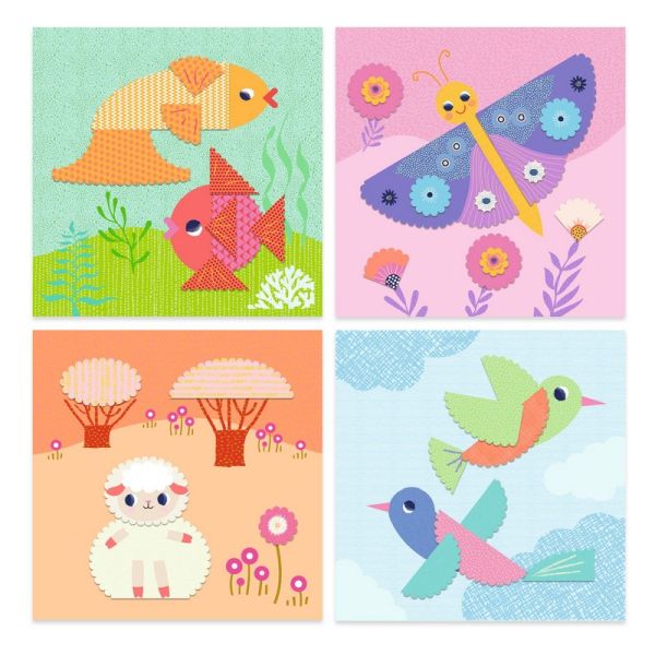 Collages / Crinkle Cutting