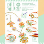 DIY / Shrink Plastic Jewelry / Feather and Lotus